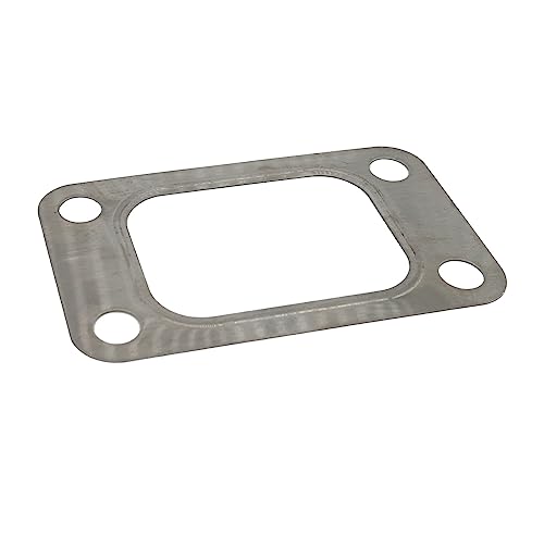 Image of 2X Pack T3 Turbo Turbocharger Inlet Gasket Flange Stainless Steel Turbine Garrett Precision Borg Warner