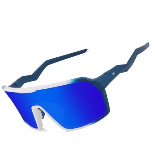 Image of BIRCEN Polarized Baseball Sunglasses for Sports: TR90 Lightweight Running Sunglasses Cycling Glasses for Outdoor Runners MTB