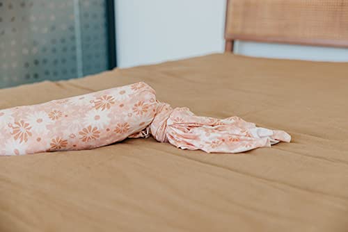 Image of Copper Pearl Swaddle Blankets for Newborns | Soft Stretchy Receiving Blankets for Boys and Girls | Large 46 x 46 Inch Baby Blankets | Lightweight and Breathable Swaddles | Penny