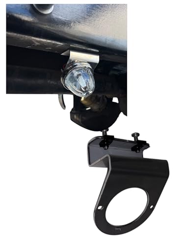 45 angle Bracket With Watermelon Light Hole Stainless Steel | Watermelon Light Not Included | Universal Fit