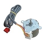 ブラインドターナー 35BYJ412Bステップモーター、エアコンモーター、キャビネットスイングブレード同期モーター、エアガイドモーター、 DC 12Vフラットシャフトモーター ダンパー回転