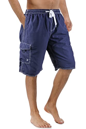 Image of Mens Swimming Trunks Swim Trunks Quick Dry Swim Shorts with Mesh Lining Funny Swimwear Bathing Suits