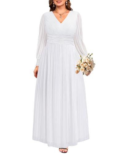 Image of Pinup Fashion Plus Size Formal Evening Glitter Prom Wedding Guest Dress