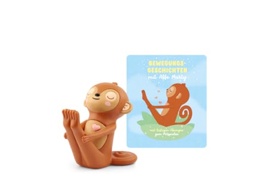 tonies Hörfigur für Toniebox, Bewegungsgeschichten mit AFFE Marty Mit lustigen Übungen zum Mitspielen, Hörspiel für Kinder ab 3 Jahren, Spielzeit ca. 50 Minuten