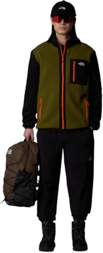 Image of THE NORTH FACE Men's Yumiori Full Zip Jacket | Lightweight Fleece Coat With Embroidered Logo, Zip Pockets