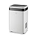 Mini deshumidificador eléctrico, 3500 pies cúbicos (400 pies cuadrados), portátil y compacto, 3000 ml (105 oz) de capacidad, mini deshumidificadores silenciosos para dormitorio, armario, apagado aut