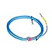 5mm*30mm K/J Type Thermocouple Temperature Sensor 1-5M Blue Cable for Industrial Controller 1Pcs(J Type 2m)