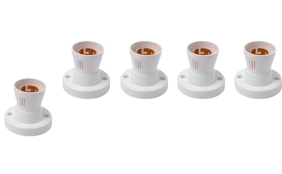 HUMBE&CO-Bulb Holder for Wall, B22 Batten 2 Amp 220-240 Volts Lamp Holder for Led-picture-17