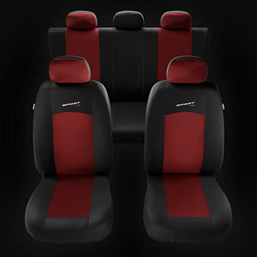 Mossa Fundas universales para Asientos de Coche adecuadas para Renault Clio (II, III, IV) (1990-2019) - S-RD