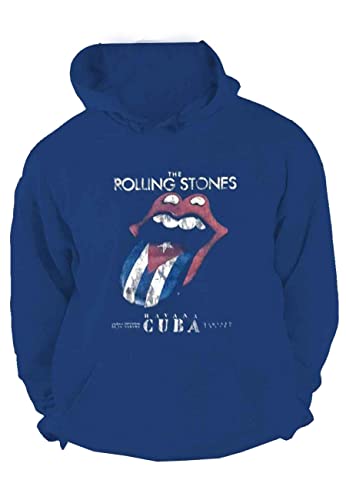 The Rolling Stones Sweat-Shirt À Capuche Havana Cuba Band Logo Officiel Homme - Les Beatles, Paul McCartney, John Lennon, RIngo Starr, George Harrison The Rolling Stones Sweat-Shirt À Capuche Havana Cuba Band Logo Officiel Homme – Image 5