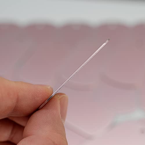 Image of StayMax Aluminum Blank Tags Stamping Blanks 25 Pack (Light Pink)