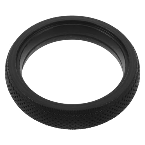 BESPORTBLE Pneu de Poussette Bébé 12,7 Cm en Caoutchouc Silencieux Antidérapant, Roue de Remplacement Avant/arrière, Accessoire Solide pour Poussettes et...
