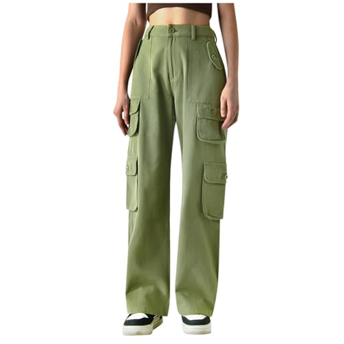 Pantalones de vestir para mujer, pantalones cortos de oficina para entrevista, motocicleta, natación, pantalones de cuero de moda, lino, cintura alta, fútbol americano, verde, XL