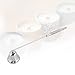 Produktbild Tarente 1Pcs Arbeiten Sie Edelstahl-Bell-Shaped Kerzenlöscher Wick Trimmer Abdeckung Handwerkzeug (Splitter)