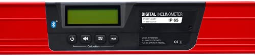 Image of SOLA LSB24DBT Digital Box Beam Level with Bluetooth, 24-Inch Big Red, Case Included