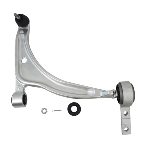 Image of Detroit Axle - 8pc Front Lower Control Arms Kit for 2002-2006 Nissan Altima 2004-2008 Maxima, 2 Control Arms with Ball Joint 2 Outer Tie Rods 2 Inner Tie Rods 2 Rack and Pinion Boots Replacement