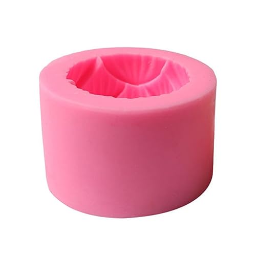 Housoutil Molde de loto natural moho casero para silicio jabones Molde de torta molde de pastel molde de jabón hecho a mano molde de epoxi de bricolaje gel de sílice Color Aleatorio