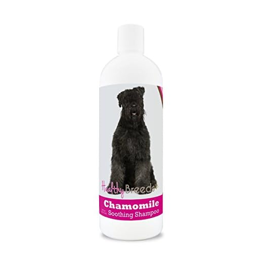 Healthy Breeds Bouvier des Flandres Chamomile Soothing Dog Shampoo 8 oz