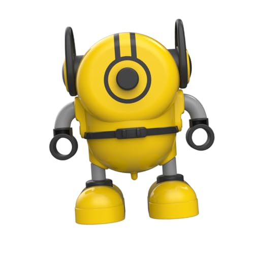 Toyvian Robot Juguete Interactivo para Niño Niña Juguete De Construcción Diseño Desmontable y Modos De Educativo De Gyro para Niñas y Niño Niña Amarillo Toyvian Robot Juguete Interactivo para Niño Niña Juguete De Construcción Diseño Desmontable y Modos De Educativo De Gyro para Niñas y Niño Niña Amarillo