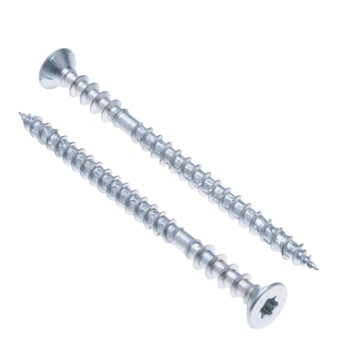 Vis a bois 6 x 110mm M6 à haut couple et double filet pour bois dense