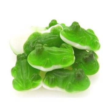 Bayside Candy Gummy Collection - Gummi Collection Gummy Green Frogs (3, Pounds)