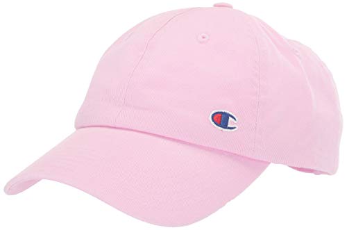 Champion unisex adult Dad Adjustable Cap, Medium Pink, One Size US