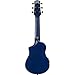 Ibanez AU Tenor Acoustic-electric Ukulele - Transparent Blue Sunburst Open Pore