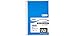 Mead Spiral Bound Notebook White, 3 Subject, College Rule, 6 x 9-1/2, Sold as 6 Pack (06900)