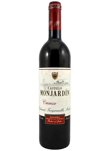 3 × Castillo de Monjardín Navarra Crianza (Caja de 3 Botellas de 75 cl)