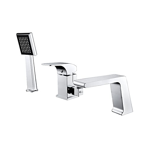 Robinet de baignoire cascade mitigeur eau chaude froide cuivre - 2