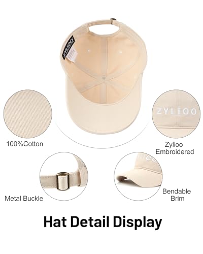 Image of XXL Baseball Cap For Big Heads, Soft Crown Washed Dad Hat, Oversized Denim Cap For Men Women Golf, Travel, Daily Wear