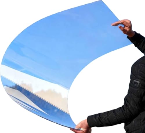 Slystar 透明アクリル板 透明な屋根パネル ポリカーボネート板 良好な光透過率 断熱材 DIY交換パネル 防雨 耐衝撃性 紫外線保護 耐久性 ベンドが簡単 保護フィルム付き ガラス温室 サンルーム UV保護温室 屋外の庭 額縁ガラス交換用 塗装 教育