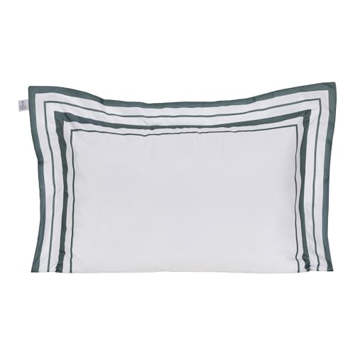 Kit Coberdrom Casal e Queen 5 Peças Dupla Face Sherpa e Hipercal 400 Fios (Verde)