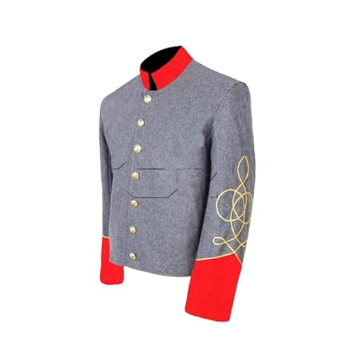 Civil War Confederate Artillery Lt's Single Breast Shell Jacket