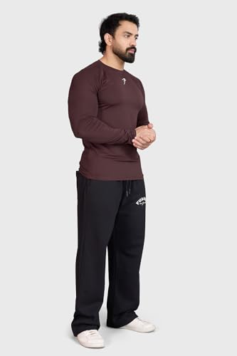 Image of FUAARK Men's Full Sleeves Gym Slim Fit T-Shirt