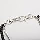 Set Hose + Armband aus Metall und Naustein, UNICA, Metall, Naturstein