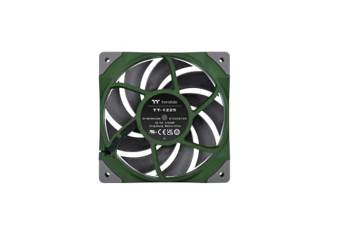 Thermaltake TOUGHFAN 12 Racing Green High Static Pressure Radiator Fan (Single Fan Pack), 120 mm - Image 3