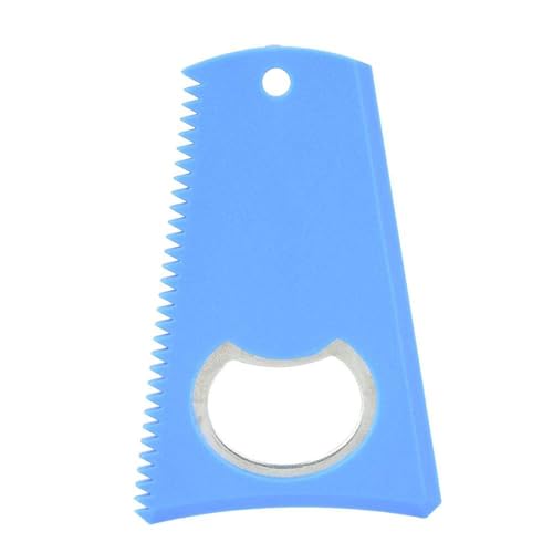 HUANGTNG Surfing Surfboard Waxes Comb Waxes Scraper, Surfboard Waxes Remover Surfboard Waxes Comb Scraper with Bottles Opener