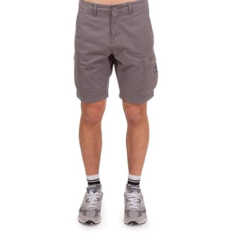 Napapijri Nus Men's Cargo Shorts in Dark Cover