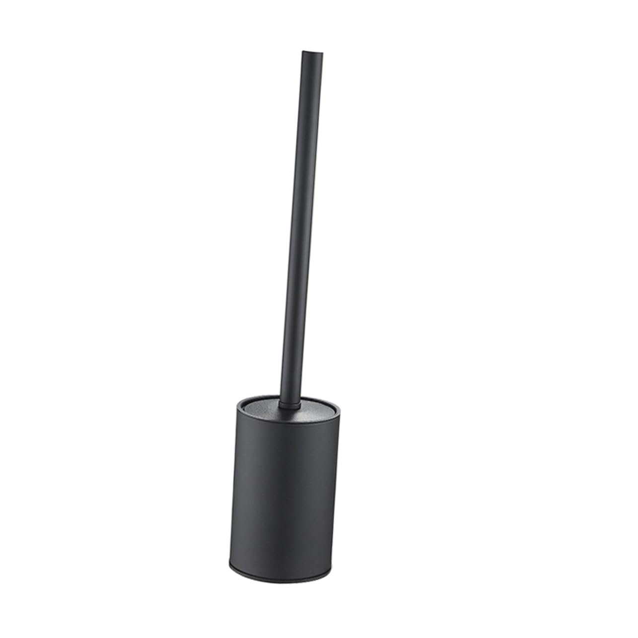 Nettoyant pour cuvette de toilettes Mobestech brosse compacte anti-trace en acier noir