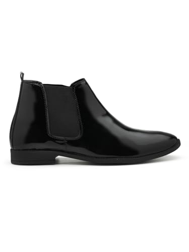 Image of Men's Slip On Fashion Chelsea Boots | High Tops, Soft Cushioned Insole, Comfortable Fit, Trendy, Stylish Boots
