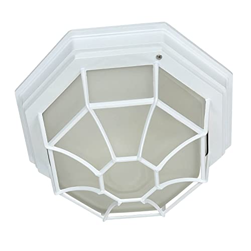Plafonnier extérieur E27 60W luminaire rustique terrasse balcon - 5