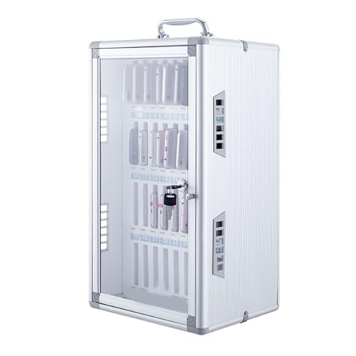 Taquilla Portátil De Aluminio Para Teléfonos Móviles Con Cerradura De Llave, De 12 A 60 Compartimentos, Ideal Para La Escuela, El Tiempo En Familia Y Fiestas: Una Solución De Almac，29x24x51cm/11x9x20