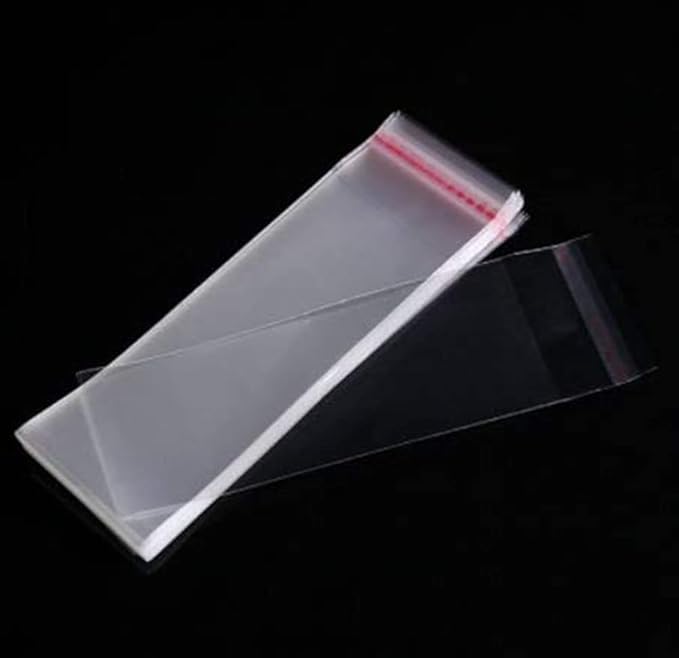 Avanti Creations Plastic Polythene Clear Bags Small Size Pouches Transparent Self Adhesive BOPP Bags For Jewellery Packing | 3X10 INCHES PACK OF (50) (B0D8QH87DB) Amazon Price History, Amazon Price Tracker