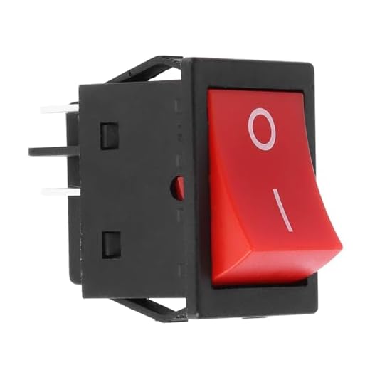 Durable 30A Rocker Switch for Equipment