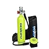 DEDEPUS5000 Oxygen Tank, Scuba Diving Tank Set, Cylinder with 15-20Minutes Capability, 1 Litre Capacity Refillable Design, Party and Trip Perfect Professional Diving Packages