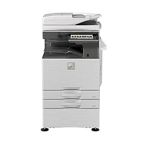 Sharp MX-6070V A3 Color Laser Multifunction Copier - A3/A4, 60ppm, Copy, Print, Scan, Auto Duplex, Mobile Print, Network, Wireless 2 Trays, Center Exit Tray, Stand (Demo Unit) (Renewed)