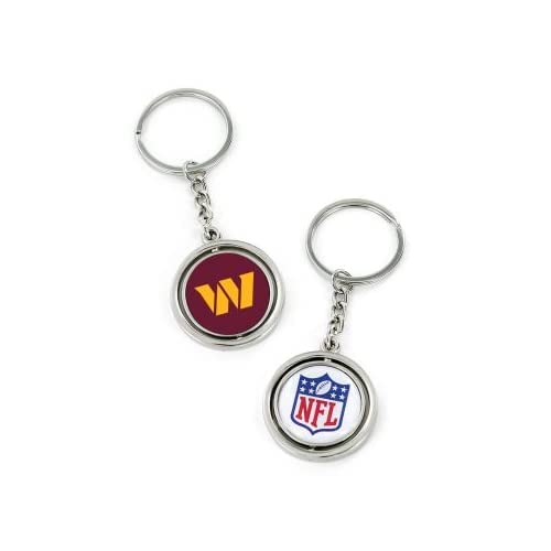 Aminco NFL Washington Commanders Spinning Keychain