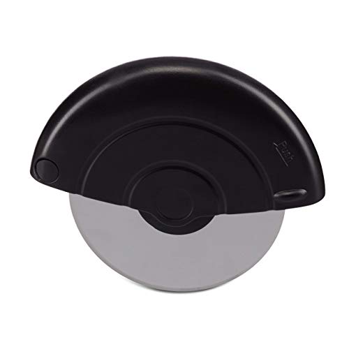 Relaxdays - Cortapizzas Tipo Rueda, Acero Inoxidable, Negro, 11.5 X 13.5 X 2.8 Cm En Oferta Relaxdays Cortapizzas Tipo Rueda, Acero Inoxidable, Negro, 11.5 X 13.5 X 2.8 Cm