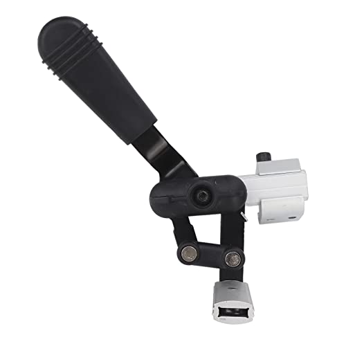Tyenaza Freno de mano para silla de ruedas, montaje de bloqueo de ruedas, frenos de silla de ruedas, accesorios de repuesto para sillas de ruedas eléctricas (derecha)